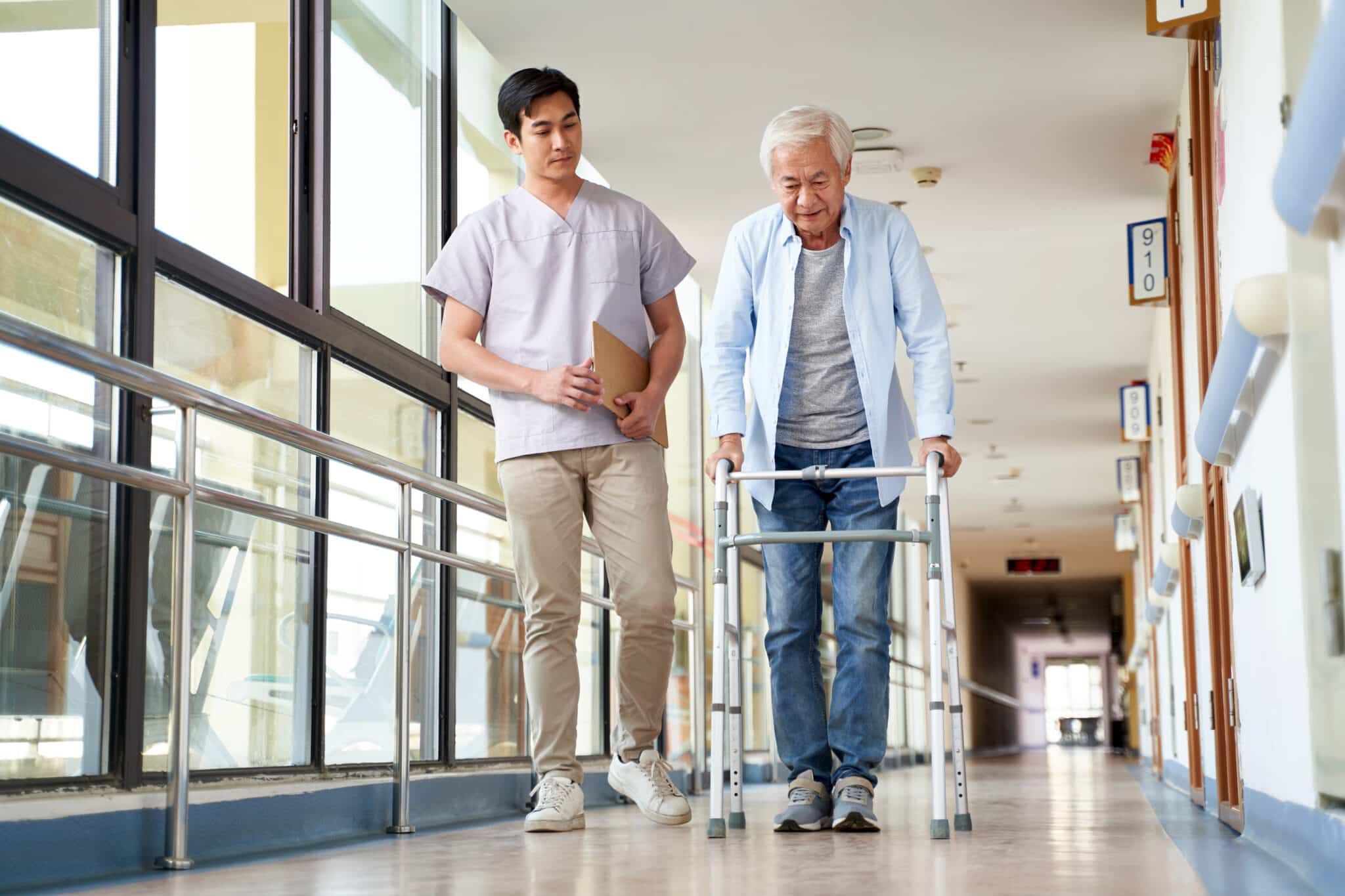 an OT helps a patient with stroke rehab occupational therapy